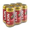 Lion Lager Cans - 500ml 6-pack